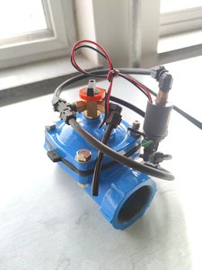 Van điều khiển điện từ sắt dễ uốn 2 ''loại màng kết thúc cho các ứng dụng tưới nước và tưới chung - Product Image 2