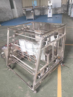 Machine à brochettes à viande à haute efficacité, équipement de barbecue sûr, machine à barbecue brésilienne en acier inoxydable, machine à barbecue de cuisine
