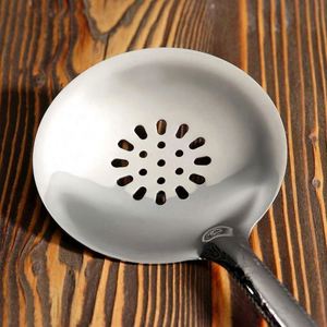 Reusable Kitchenware 201 Stainless Steel Kitchen Cooking Utensil Set Soup Ladle Slotted Pasta and Turner Cooking Tool - Product Image 3