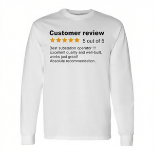 T-shirt à manches longues pour opérateur de poste de transformation, évaluation 5 étoiles, chemise de travail - Product Image 2