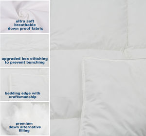Edredón moderno transpirable y lavable, edredón alternativo para uso doméstico o hotelero - Product Image 4