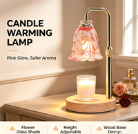 Lampe chauffe-bougie avec minuterie, cadeaux de déménagement, décoration pour nouvelle maison