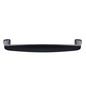 Furniture Cabinet Hardware Handle Pull <strong>Black</strong> Long Metal Key Modern Wood <strong>Door</strong> Handle Kitchen Cabinet Handles - Product Image 6