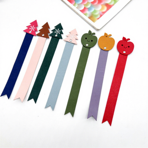 Marcadores de Páginas de Cuero PU con Forma de Fruta, Clips para Páginas, Regalo Promocional para Amantes de los Libros - Product Image 1