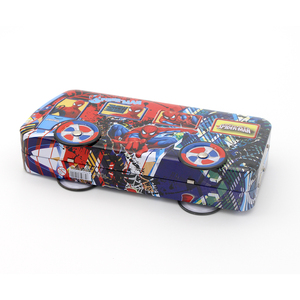 Nuovo Design <span class=keywords><strong>Astuccio</strong></span> in Metallo a Forma <span class=keywords><strong>di</strong></span> Auto Personalizzato, Popolare Portamatite Vuoto con Cerniera per Bambini, <span class=keywords><strong>Astuccio</strong></span> <span class=keywords><strong>Spider</strong></span>-<span class=keywords><strong>Man</strong></span> - Product Image 5