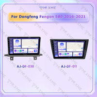 Lecteur DVD Android pour voiture 9 pouces 10 pouces Cadre de façade Stéréo de voiture Écran vidéo GPS Cadre pour Dongfeng Fengon 580 2016-2021