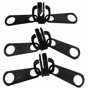 Tùy chỉnh màu sắc thương hiệu Heavy Duty No.10 hai mặt dây kéo trượt vật liệu nhựa - Product Image 6