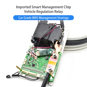 JiaBaiDa Home Storage BMS para baterías de litio Smart BMS 16S 48V LiFePO4 Sistema de gestión de baterías con Can bus - Product Image 3