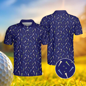 All Over Print <b>Golf</b> Pattern Polo Shirt Men <b>Women</b> Quick Dry Performance Custom <b>Golf</b> Team Country <b>Club</b> Polo - Product Image 6