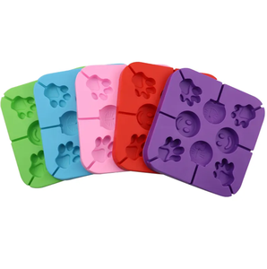 Yongli Smile Crow Linda forma moldes de silicona para Chocolate silicona DIY molde piruleta moldes suave Flexible herramienta de cocina - Product Image 5