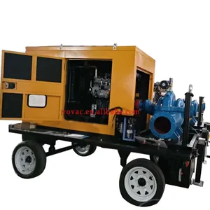 Pompe à eau de moteur diesel de haute qualité en gros d'usine avec système d'auto-aspiration de pompe à vide
