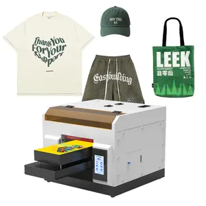 Erasmart L800 Printhead Mini Portable Flexographic Printing Machine T-Shirt Printer Direct To Garment Printer A4 Dtg Printer