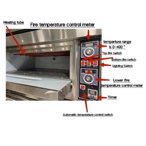 Four À Sole Électrique <span class=keywords><strong>Professionnel</strong></span> Commercial Petit pour Cuisson Pain <span class=keywords><strong>Pâtisserie</strong></span> Équipement de Boulangerie Avec Vapeur - Product Image 2