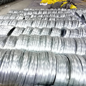 Fil d'acier enduit de zinc plongé chaud 1mm-6mm a galvanisé le fil de fer pour clôturer la construction Aisi pour la soudure en acier de titre froid - Product Image 5