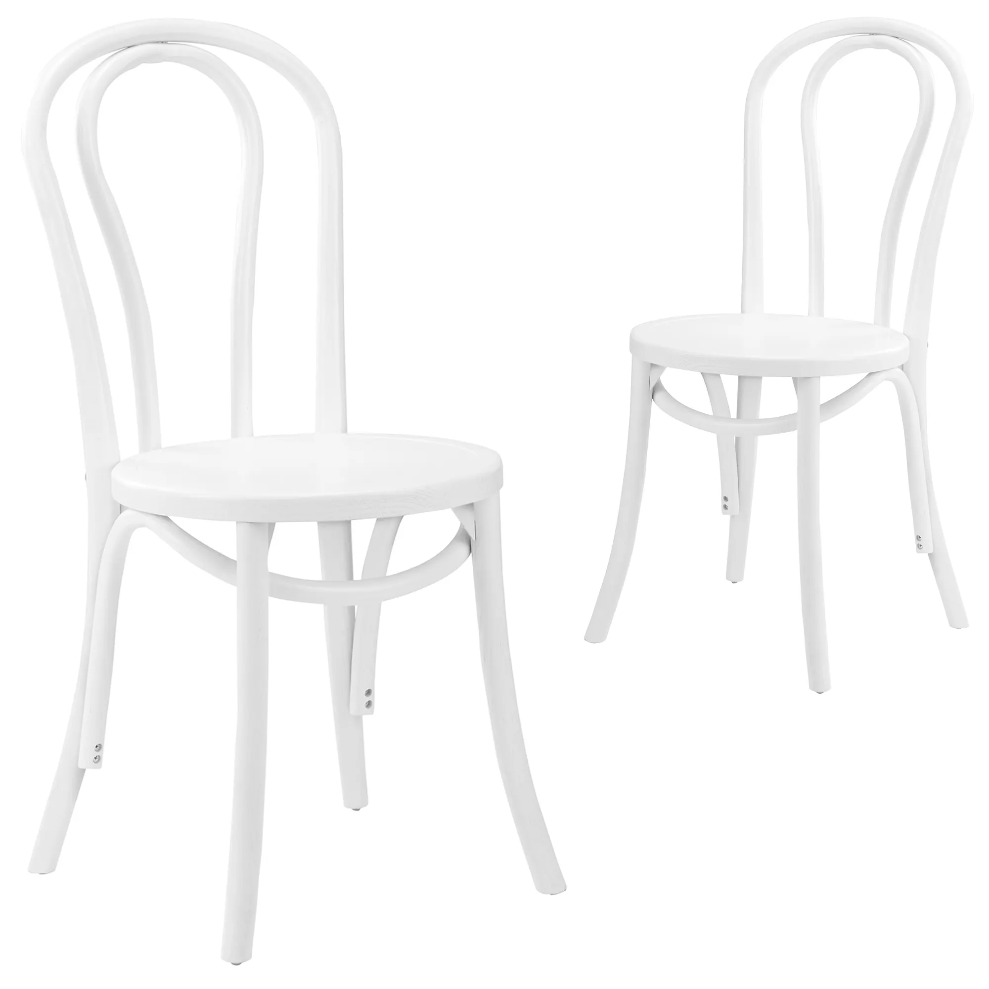 Hochzeits veranstaltung White Thonet Stühle Massivholz stühle für veranstaltungs ort Zeremonie Party