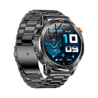 Reloj Inteligente Deportivo para Hombre de 1.53 Pulgadas AK93 con Batería de 1000 mAh, Frecuencia Cardíaca, Oxígeno en Sangre, Reloj Inteligente para Exteriores 2026