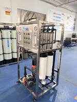 Purificateur d'eau commercial 1000L/H Système RO Fonctionnement Automatique Approuvé CE ISO9001 pour Hôtels Usines de Boissons Personnalisable