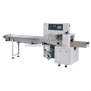 Long Service Life Flowpack Flow Wrapper Pillow Bag Flat Bottom Burrito Servo Motor Automatic Corn Tortilla Packing Machine