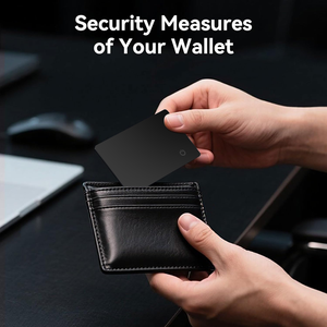 Phí không dây siêu mỏng tìm thấy thẻ của tôi theo dõi chống mất vị trí theo dõi không khí thông minh tag hộ chiếu công cụ tìm Ví Tracker thẻ - Product Image 4