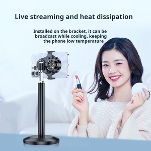 <span class=keywords><strong>Radiateur</strong></span> de téléphone portable haute puissance à double ventilateur, ultra-silencieux, refroidissement semi-conducteur, pour jeux, streaming en direct, tablettes, RGB, directement de l'usine - Product Image 5