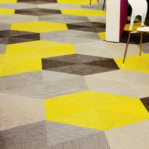 Revêtement de <span class=keywords><strong>sol</strong></span> STARUNK, tapis tissé en vinyle PVC, carreaux de <span class=keywords><strong>sol</strong></span> hexagonaux DIY, revêtement de <span class=keywords><strong>sol</strong></span> en vinyle tissé imperméable <span class=keywords><strong>Bolon</strong></span> pour hôtel - Product Image 3