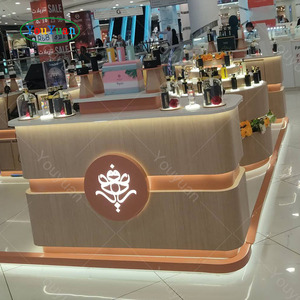 Tienda de cosméticos 3D de gama alta Diseño Decoración <span class=keywords><strong>Perfume</strong></span> de color negro Tienda de cosméticos Diseño <span class=keywords><strong>Ajmal</strong></span> <span class=keywords><strong>Perfume</strong></span> Kiosco - Product Image 4