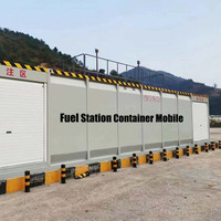 Réservoir de carburant en acier de 20 pieds / Station de ravitaillement mobile pour diesel et essence à usage de construction