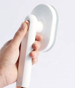 التنظيف الذاتي تدوير الحيوانات الأليفة الاستمالة تدليك الكلب القط تنظيف تساقط الشعر الذاتي مزيل الشعر مع زر - Product Image 5