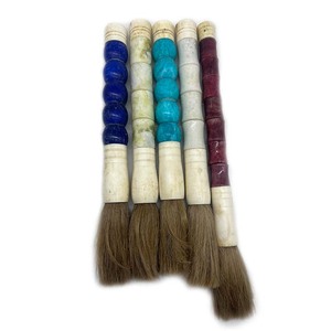 Pincel de escritura chino con cuentas de Jade Natural de gran tamaño a precio barato de fábrica para decoración del hogar - Product Image 4