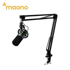 Maono PD200XS Microphone USB/XLR RGB Light Gaming Live Streaming Podcasting Video <strong>Recording</strong> Arm <strong>Stand</strong> - Product Image 1