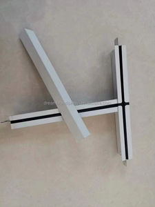 Rejilla T de techo (Línea Central negra de 15 Mm) T principal 32*15*3000Mm (acero suave) <span class=keywords><strong>FUT</strong></span> - Product Image 4