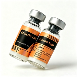 Étiquettes de flacons scellées texturées à large plage de température, autocollants anti-effraction personnalisés pour flacons de recharge de 3 ml pour stockage à chaud ou à froid - Product Image 1