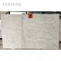 Tostone Meilleures Ventes Dalle de Quartzite Naturel Taj Mahal pour Comptoir de Maison Individuelle, Meuble-Lavabo, Îlot de Cuisine, Panneau Mural
