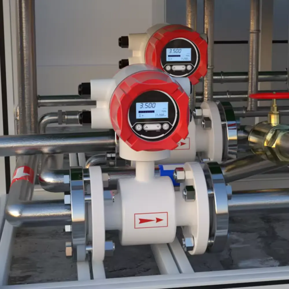 Oem Service Afvalwater Elektromagnetische Waterstroom Meter Ketel Met Pulse Output Debietmeter