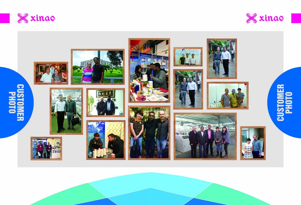 100% Spun Polyester Sewing Machine Thread 40S/2 Sewing Threads 7