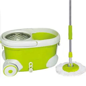 360 rotation magic spin easy mop with twist two replacement mop heads easy hydrate water