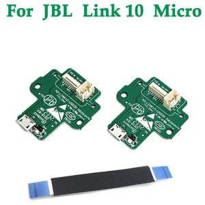 Novo conector de tomada de carregamento com cabo para JBL Link 10 interface micro USB