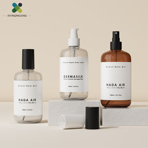 Flacon pulvérisateur de luxe noir mat en gros, 250 ml/300 ml, vide, en plastique, à brume fine, pour nettoyant facial - Product Image 2