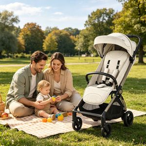 Cochecito de Bebé Compacto y Ligero para Viajar, Cochecito de Cabina con Sistema de Plegado Automático, Cochecito Portátil para Bebé - Product Image 1