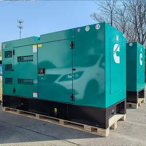 China Generator Prijs 45kw 50kw 55kva 60kva Stille Diesel Generator Aangedreven Door Cummins 4bta3.9-g2