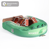 Mambobaby Baby Flotteur avec auvent Non gonflable Sûr pour les enfants de 3 à 24 mois Anneau de natation pour bébé confortable et sécurisé sans air