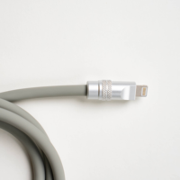Câble de données USB A/L en silicone liquide souple, charge rapide 5A, PD29W, personnalisé pour iPhone 13/14 Max Pro avec conducteur en cuivre pur
