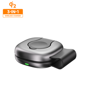 <span class=keywords><strong>Chargeur</strong></span> sans fil 3 en 1, station de charge magnétique pliable pour <span class=keywords><strong>iPhone</strong></span> 16 15 Pro Max, Airpods 4, <span class=keywords><strong>Apple</strong></span> <span class=keywords><strong>Watch</strong></span> 8 9 - Product Image 6
