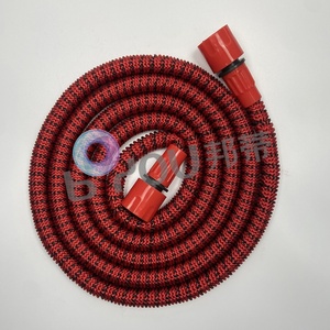 2025 Yarn Polyester Brown Expandable/extendable Shrinking <b>Spray</b> Copper Kink Pocket Watering Japan Expandable Lawn Watering Hose - Product Image 4