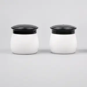 Cosmetic Jar Hot Sale Simple Design 10g-200g PP Plastic Cosmetic Jar Hair Gel Skin Care Cream Jar With Wide Mouth