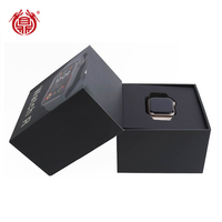 Personalisierte Uhrenverpackung mit individuellem Logo, Farb- und Musterdruck, Himmel-und-Erde-Deckel, Papierbox, Luxus-Geschenkbox