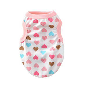 Superventas personalizable verano primavera cachorro perro camiseta medio algodón ropa para mascotas dibujos animados princesa perro vestido vida diaria - Product Image 1