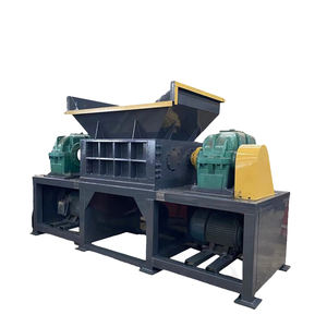 Broyeur à double axe pour <span class=keywords><strong>ferraille</strong></span>, portails, canalisations, déchets, type 800, haute productivité, moteur à engrenages, aluminium, acier, tuiles - Product Image 3