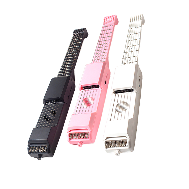 Wholesale Professional Digital Electric Mini Musical Guitar 7Fret with Strings Smart Electric Guitar