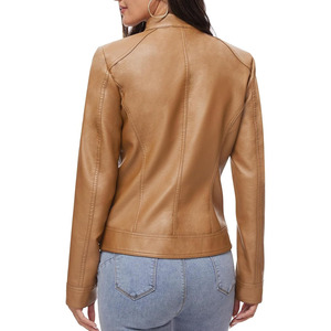 New design hot selling Leather Jacket for Women in <b>top</b> quality quick dry comfortable best stylish Women's Jackets - Product Image 2